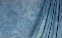 Apex Blue Crushed Muslin Backdrop